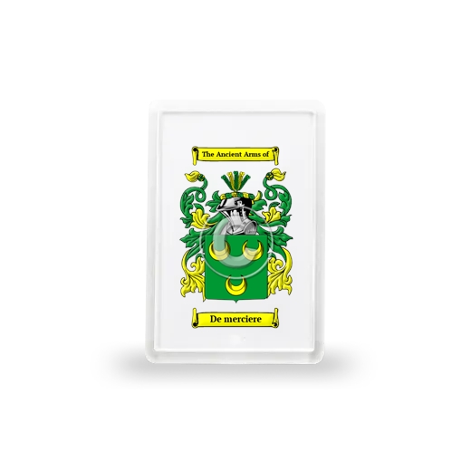 De merciere Coat of Arms Magnet